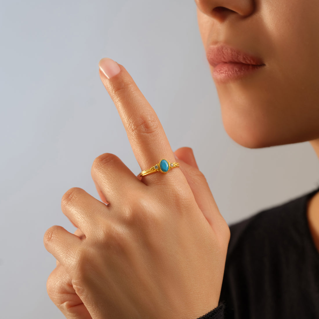 Calara Turquoise Gem Ring