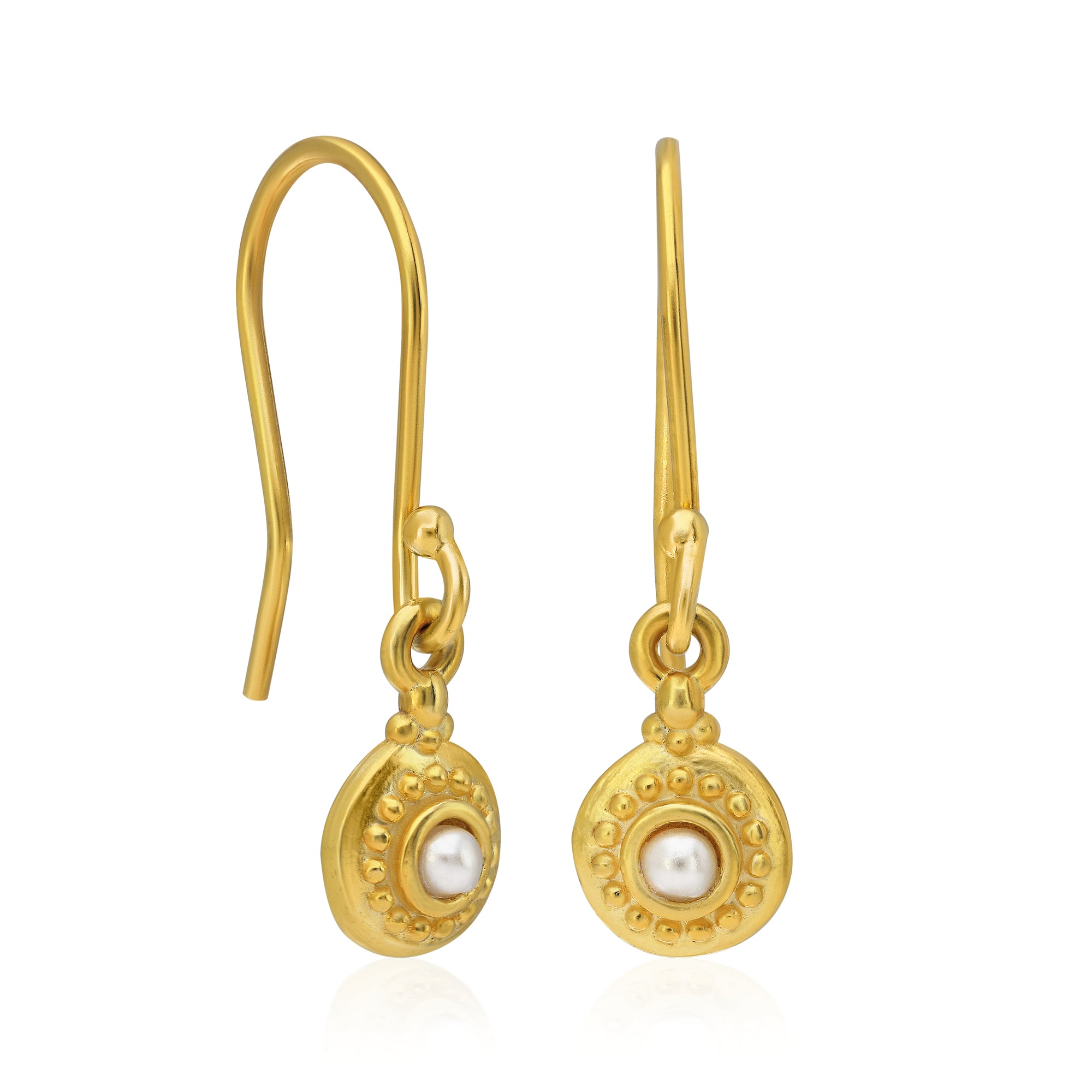 Aureline Regal Pearl Jewelry Set (Necklace + Earrings + Ring)