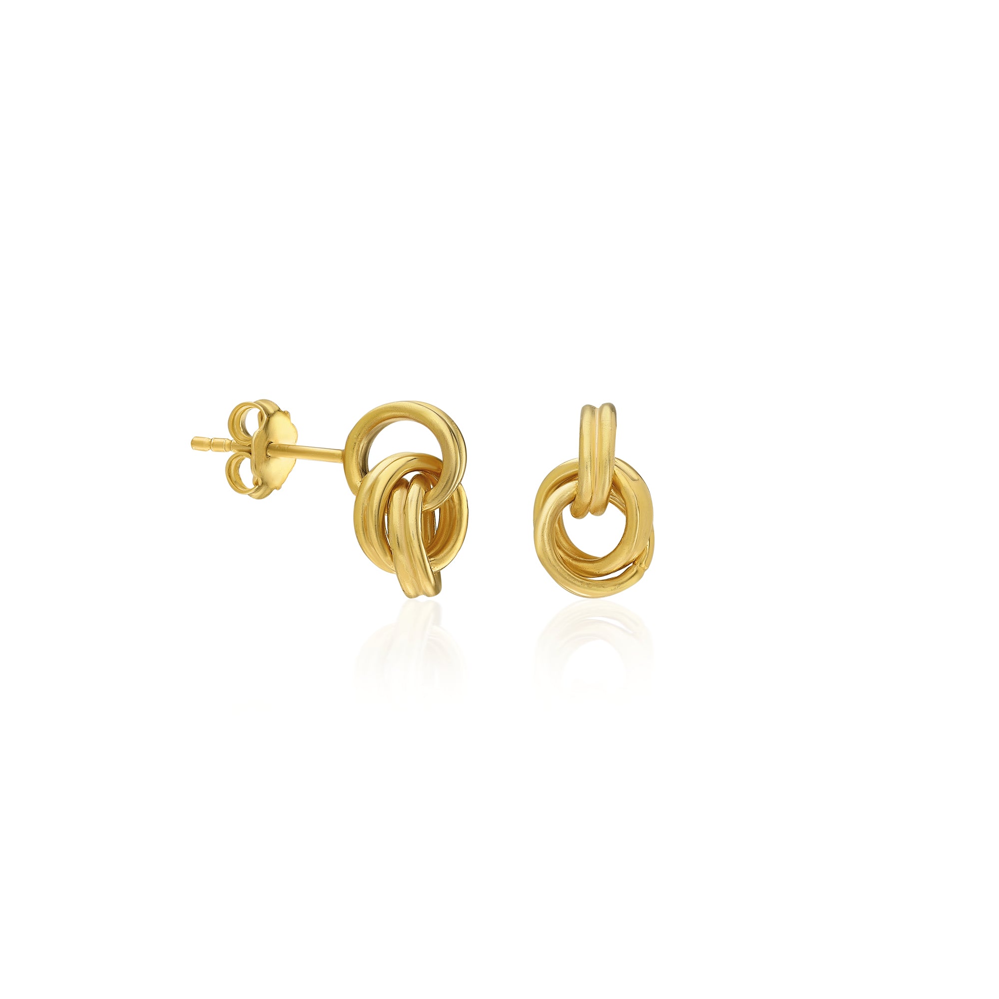Avena Interlocked Knot Earrings